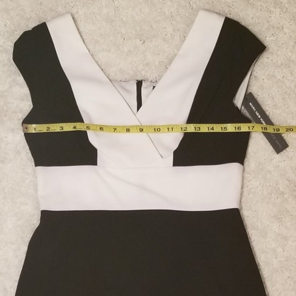 Marc New York Andrew Marc V-Neck Dress - Picture 6 of 10